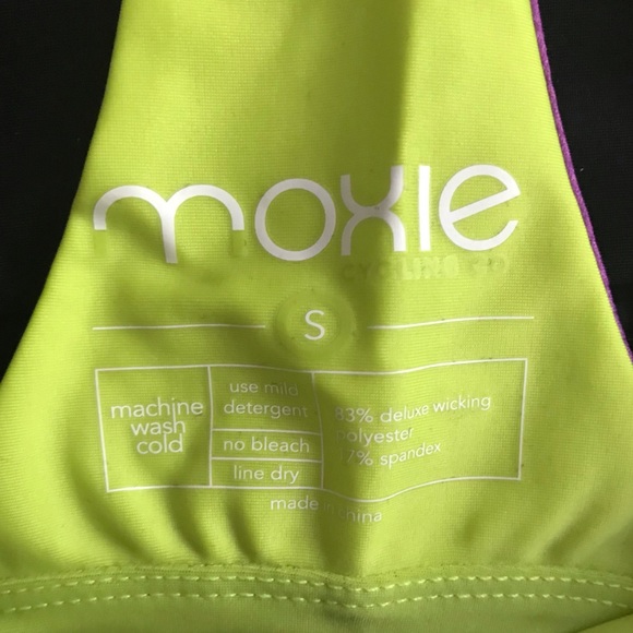 Moxie Cycling Co T Back Layered Tank Purple NWT S - Picture 6 of 8